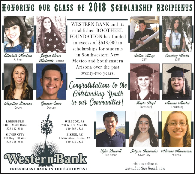 2018 western bank scholars rs