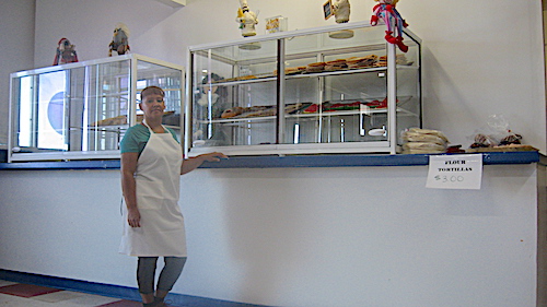 sandra calderon and new bakery cases