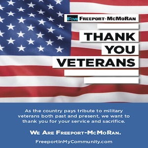 veterans day 2019 community ad copy