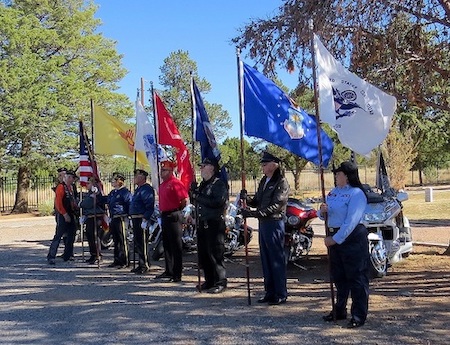 veterans day november 11 2014 color guard fort bayard national cemetery tom vaughan feva fotos 65
