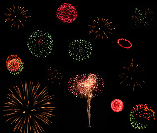 mosaic of fireworks 2021 1