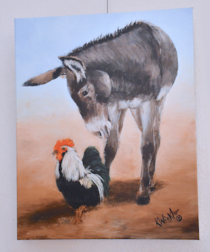 donkey rooster winkler 0879 4