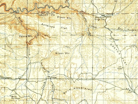 mule mountains usgs 1910 50