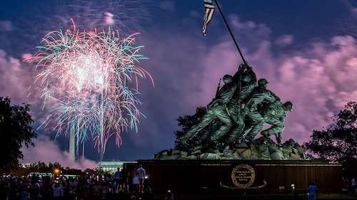 fireworks iwo jima u s marine corps memorial arlington virginia lance cheung usda july 4 2021 30