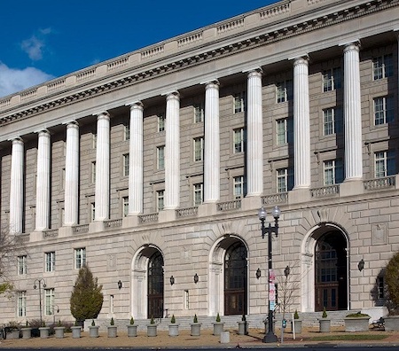 irs building constitution avenue facade general services administration 50