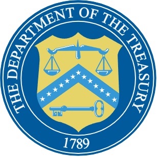 u s department of the treasury logo usdot