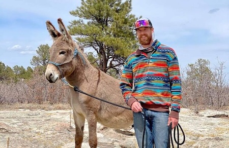 shane and comet the burro