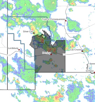 localized flooding possible 072225