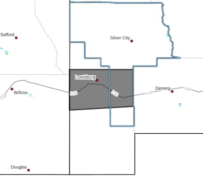 blowing dust advisory 042626