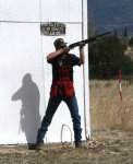 4-H shooting team practices