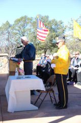 Veterans Day at Fort Bayard National Cemetery 111115