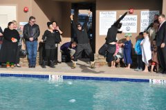 Holiday Inn Express Polar Plunge for charity