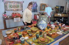 Downtown Silver City CLAY Festival Gallery Night 072616