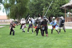 Society for Creative Anachronism Fighter Practice 072316
