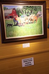 The Grant County Art Guild Purchase Prize Show reception 092016