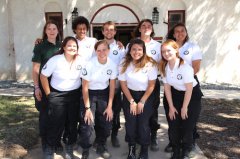 Americorps welcomed to Fort Bayard 041917