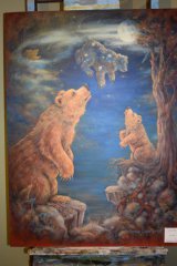 Barbara Nance featured artist at Bear Mountain Lodge Art Gallery