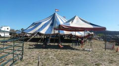 Circus Big Top goes up in Hurley 040917
