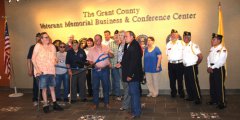 Open house held for Veterans Memorial Business and Conference Center 060817