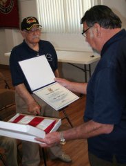 American Legion hosts presentation to WWII veterans 061218