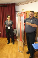 GRMC Auxiliary sees demonstration of EMS equipment 041118