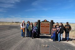 Mangas Coloradas highway monument blessed 111718