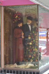 Silver City MainStreet Downtown holiday windows 121518