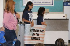 Veterans Day at Harrison Schmitt Elementary 110918