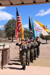 Vietnam veterans honored by Fort Bayard National Cemetery 032818