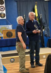 American Legion Post 18 honors Ray Davis 011119