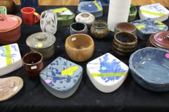 WNMU pottery sale fundraiser 032319