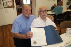 Bill Harrison celebrates 100th birthday