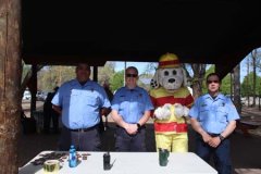 Easter egg hunt by Kiwanis at Penny Park 041622