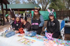 Easter egg hunt by Kiwanis at Penny Park 041622