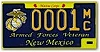 nm veteran license plate